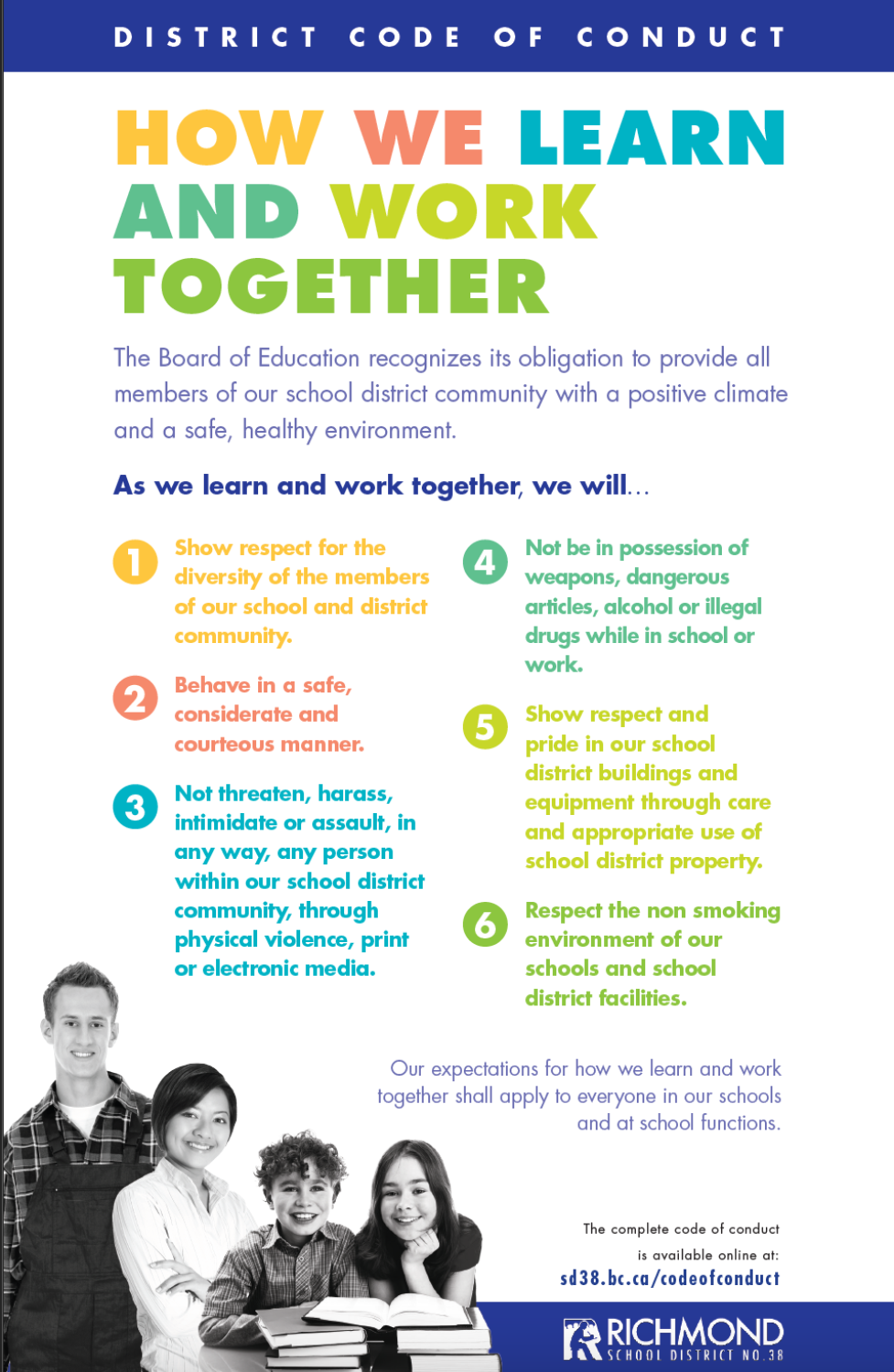 Richmond School District Code of Conduct J.N. Secondary School